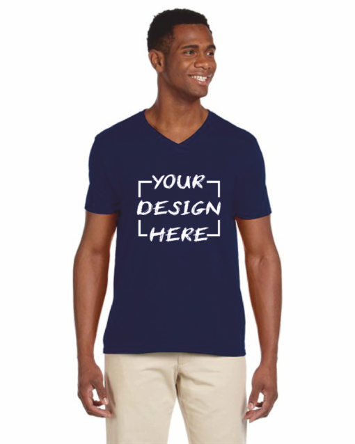 T-shirt short sleeve Gildan Softstyle V-Neck