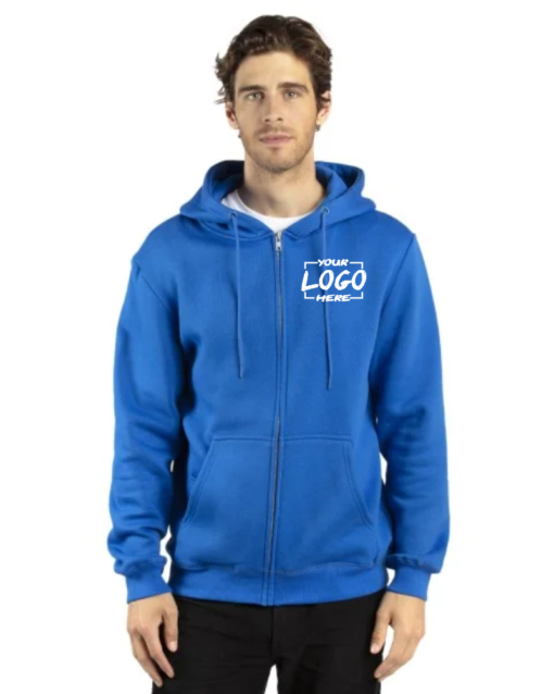 Threadfast Apparel 320Z Unisex Ultimate Fleece Full-Zip Hooded Sweatshirt